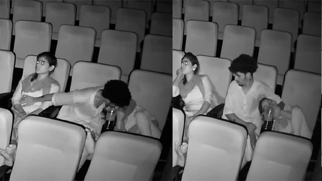 Couple Threesome CCTV Cam Record Watch