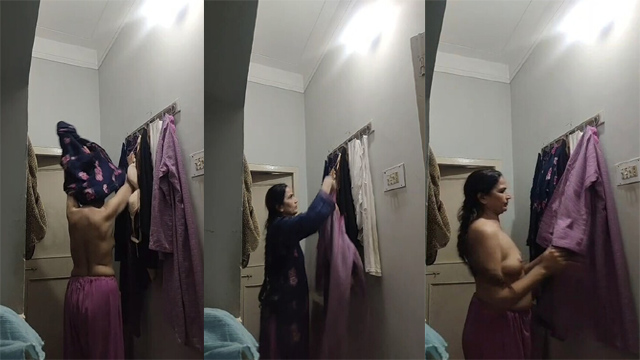 Bhabhi Changing Clothes – Hidden Captured Viral Mms Video